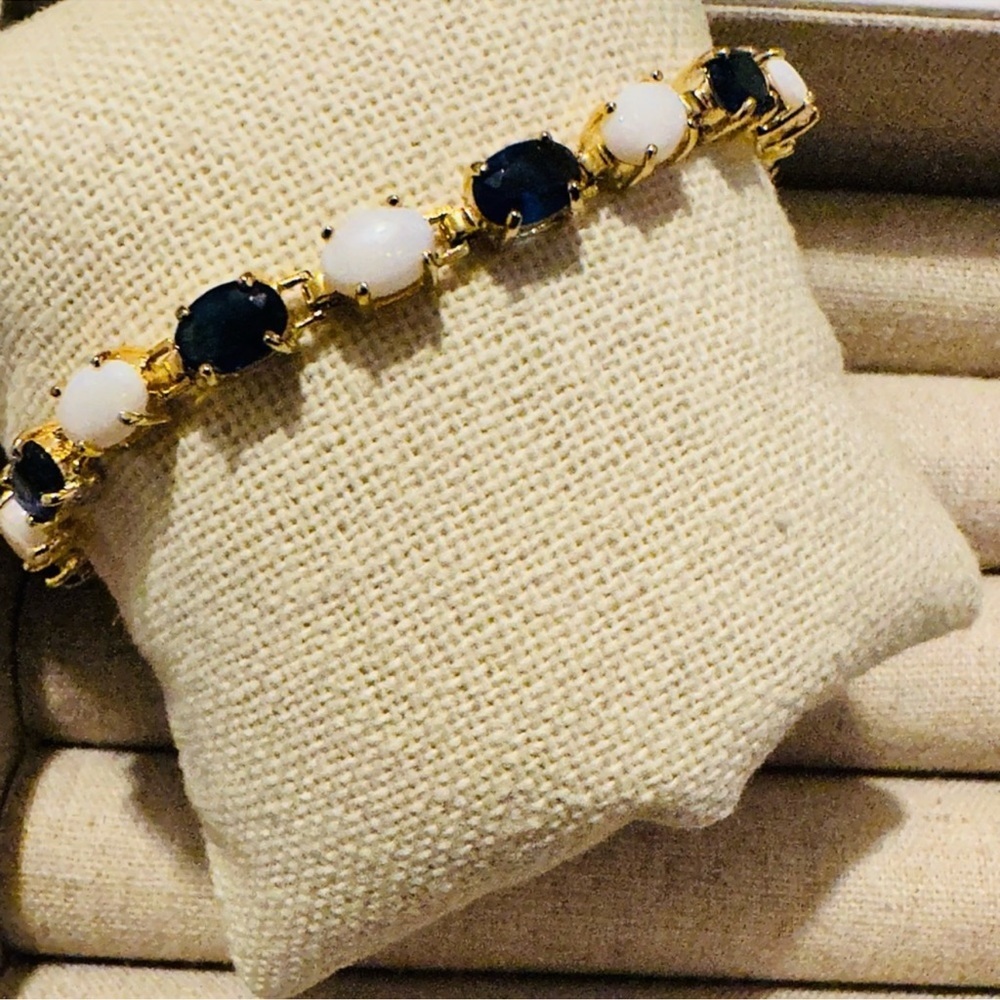 Lord & Taylor | Tennis Bracelet | Semi-Precious Stone Tennis Bracelet